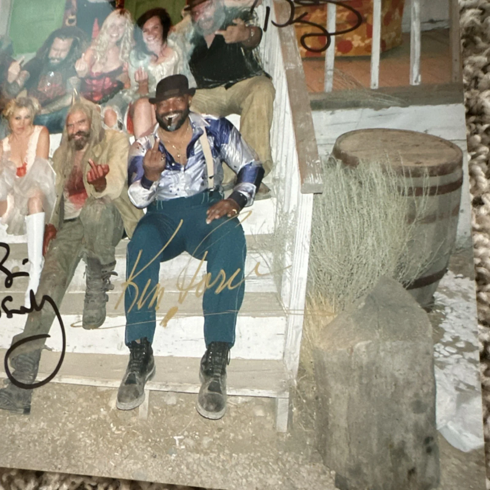 Mich Begen, B. Mosby, K. Foree — Original Signed Photo Mich Begen B. Mosby K. Foree Movies 8x10 Autographed, изображение 3