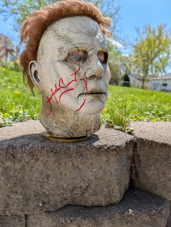 James Jude Courtney — Michael Myers James Jude Courtney Signed Mask