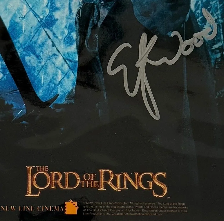 Elijah Woods, John Rhys-Davies, John Noble, David Wenham — LOTR Autographed Photos w/Elijah Woods/John Rhys-Davies/John Noble/David Wenham, изображение 3