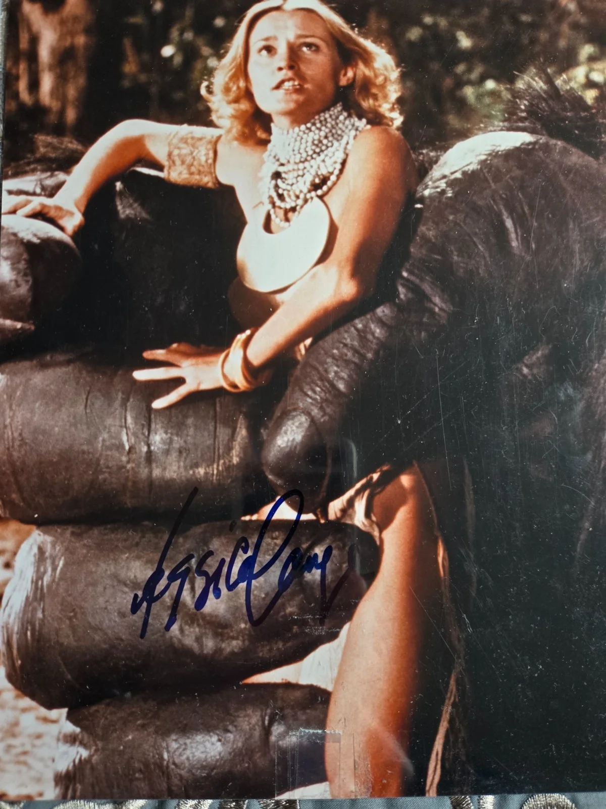 Jessica Lange — Vintage (1976) KING KONG Jessica Lange signed 8x10