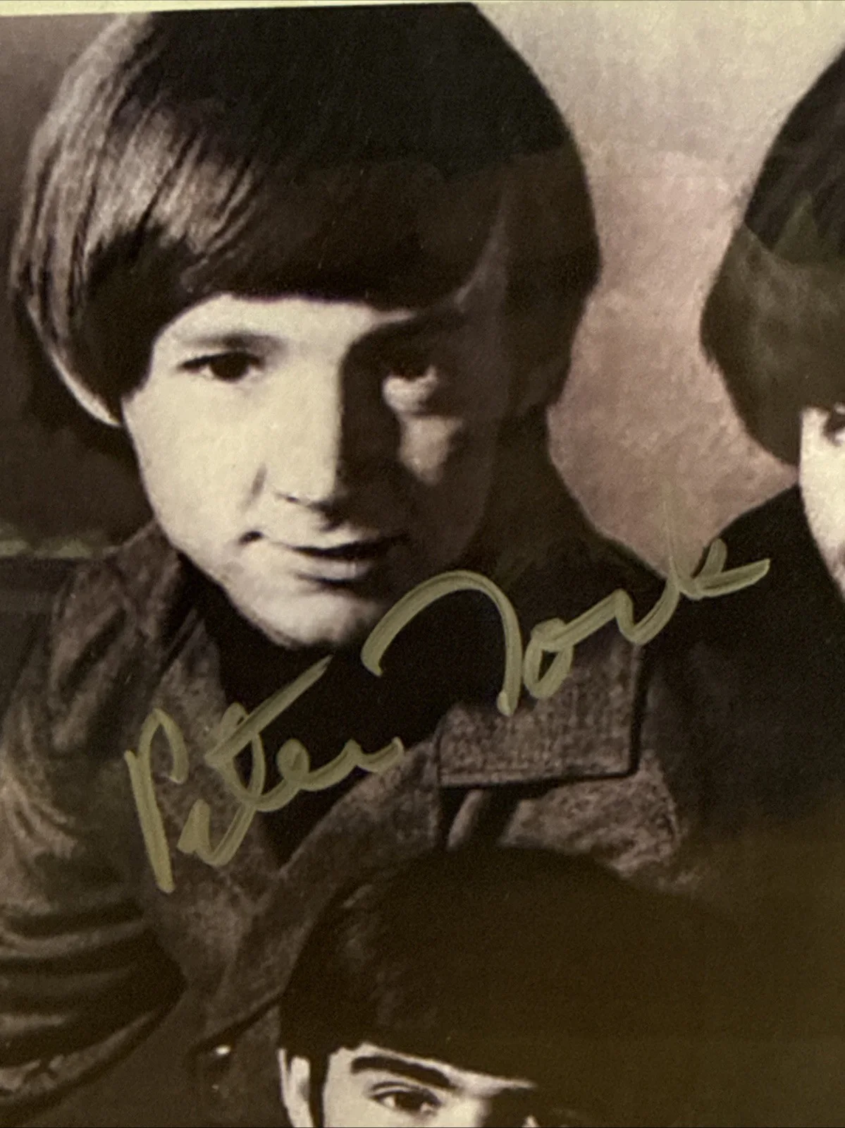 Peter Tork Signed 8x10 Photo - The Monkees - Framed - LOOK, image 2