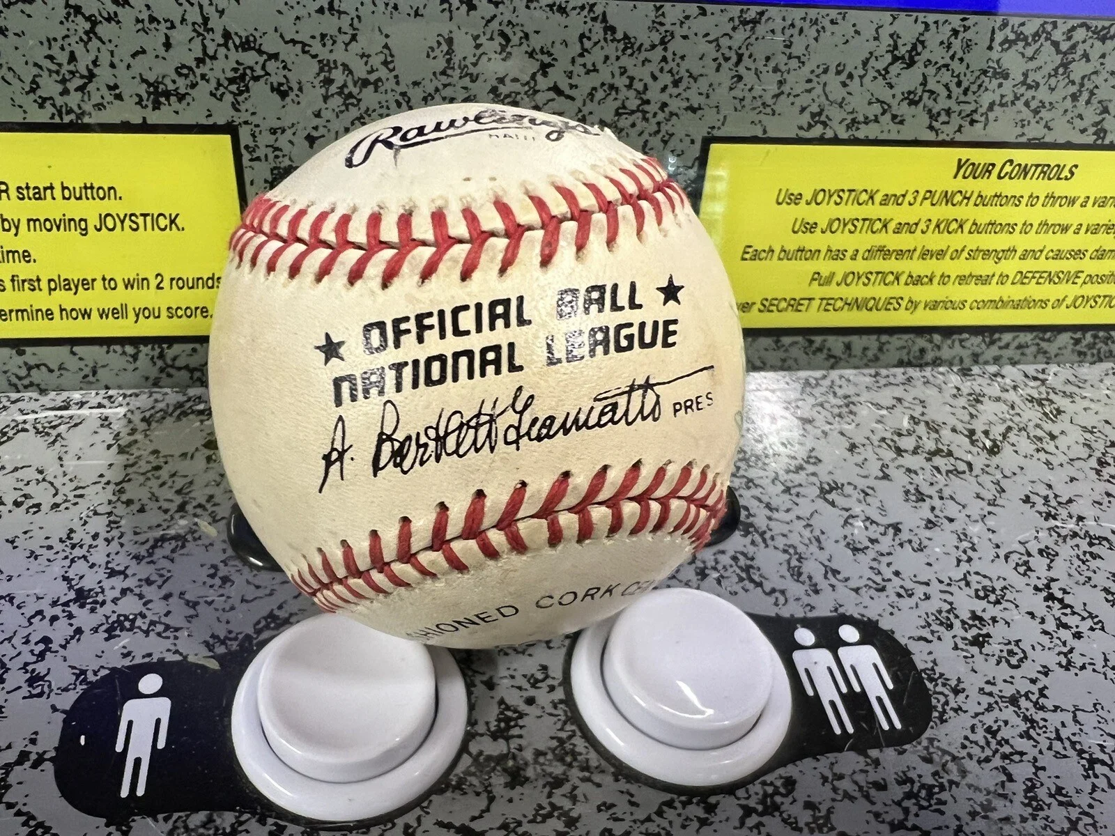 Danny Glover — Danny Glover Signed Autographed NL Baseball "Grow Beautiful in Your Heart", изображение 2