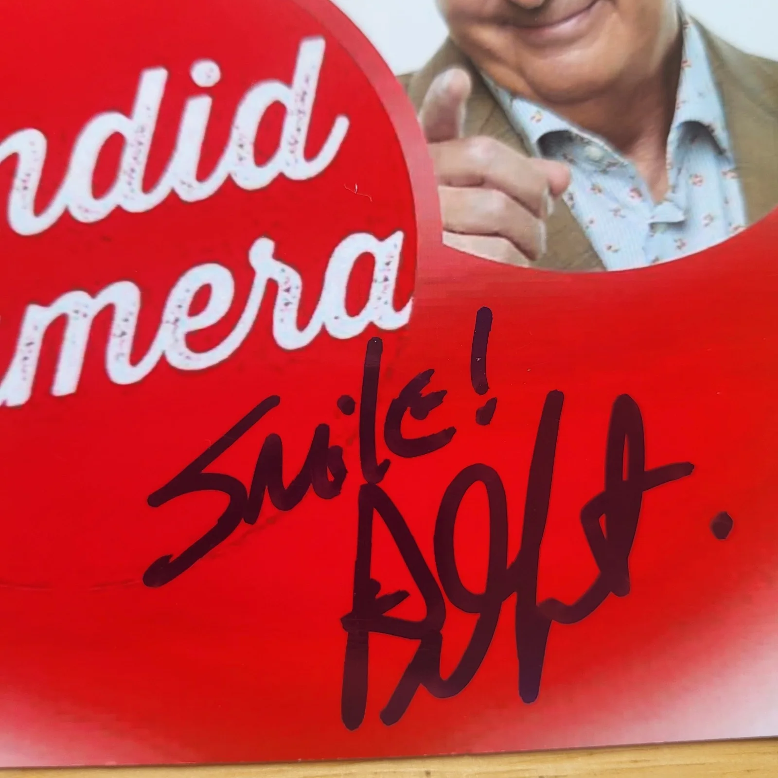 Peter Funt — Peter Funt Candid Camera Hand Signed 4x6 Autograph Photos, image 5