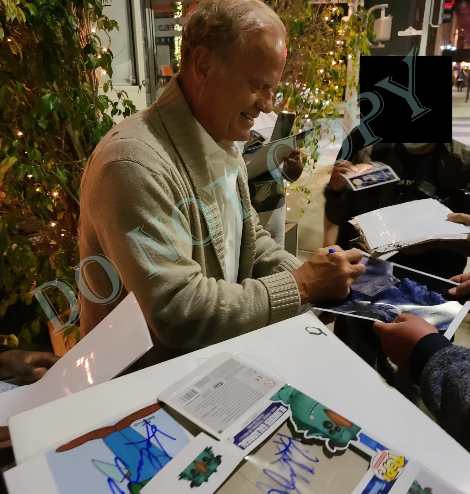 Kelsey Grammer — Kelsey Grammer signed 8x10 The SIMPSONS Sideshow Bob Authentic Autograph, image 2