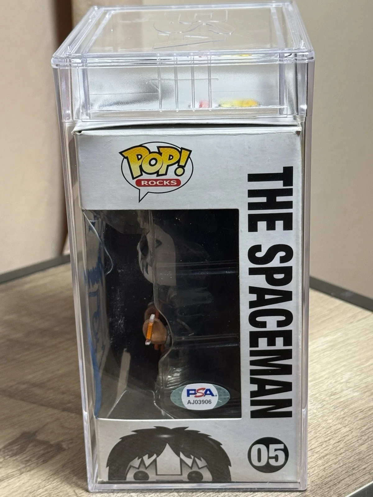 ACE FREHLEY KISS SIGNED AUTOGRAPHED FUNKO POP 05 PSA/DNA ENCAPSULATED, image 5