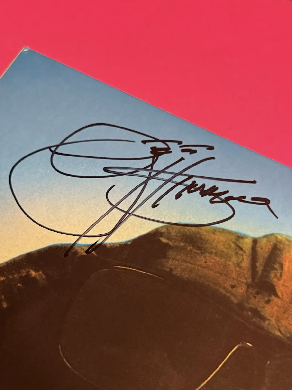KISS x3 PAUL STANLEY GENE SIMMONS KULICK SIGNED HOT IN THE SHADE VINYL LP, изображение 5