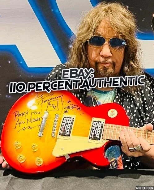 ACE FREHLEY KISS SIGNED EPHIPHONE GUITAR W/ SKETCH AND INSCRIPTION *EXACT PROOF*, изображение 2