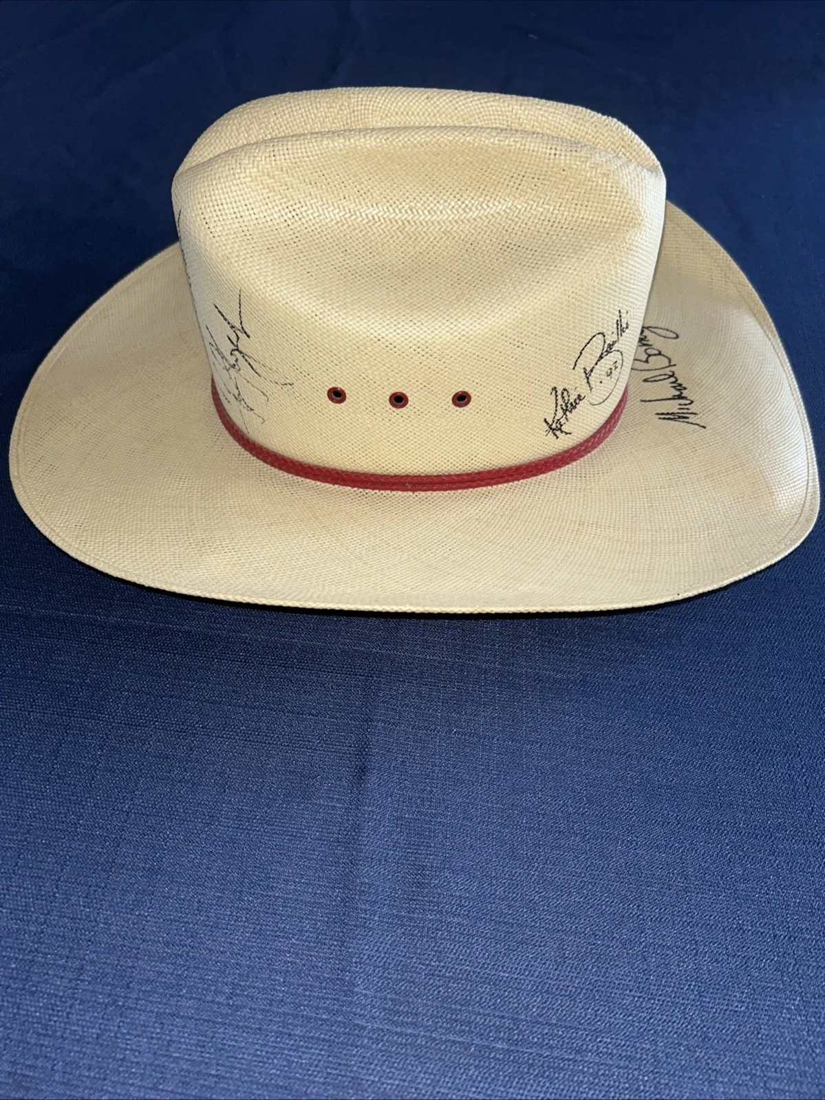 Autographed Resitol Cowboy Hat Brooks & Dunn Band Ballie & The Boys Chris LaDoux, изображение 4