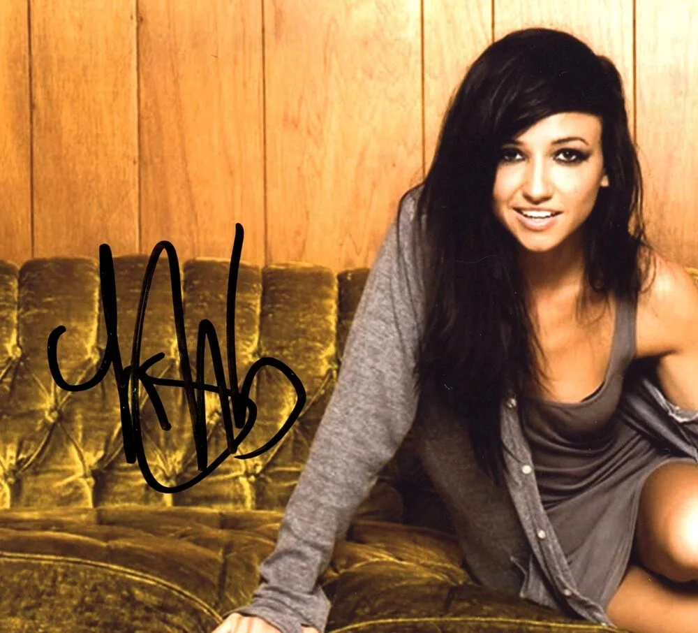 LIGHTS VALERIE POXLEITNER — LIGHTS Valerie Poxleitner signed 8x10 Photo PROOF a SINGER Hot Up We Go A6 ACOA, изображение 4