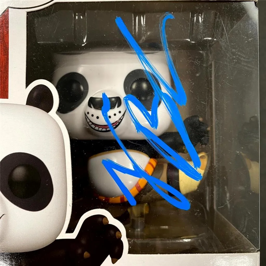 Jack Black signed Po Kung Fu Panda Funko Pop 1567 autograph Beckett BAS, image 2