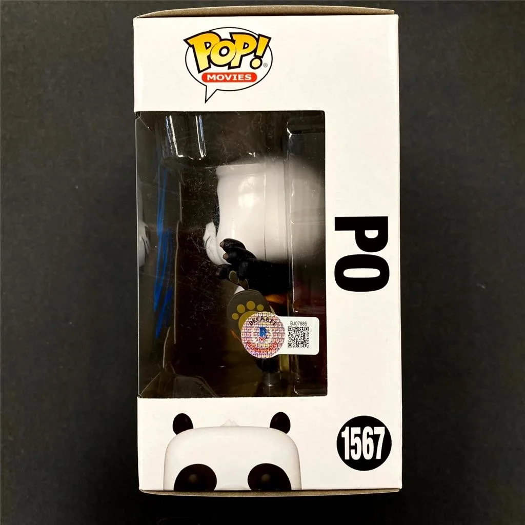 Jack Black signed Po Kung Fu Panda Funko Pop 1567 autograph Beckett BAS, image 3