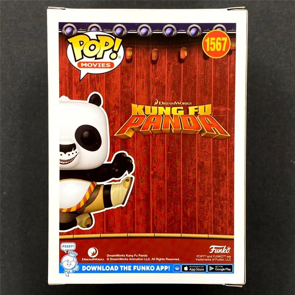 Jack Black signed Po Kung Fu Panda Funko Pop 1567 autograph Beckett BAS, image 5