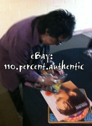PETER CRISS KISS SIGNED ROCK AND ROLL OVER VINYL RECORD *PROOF*, image 3