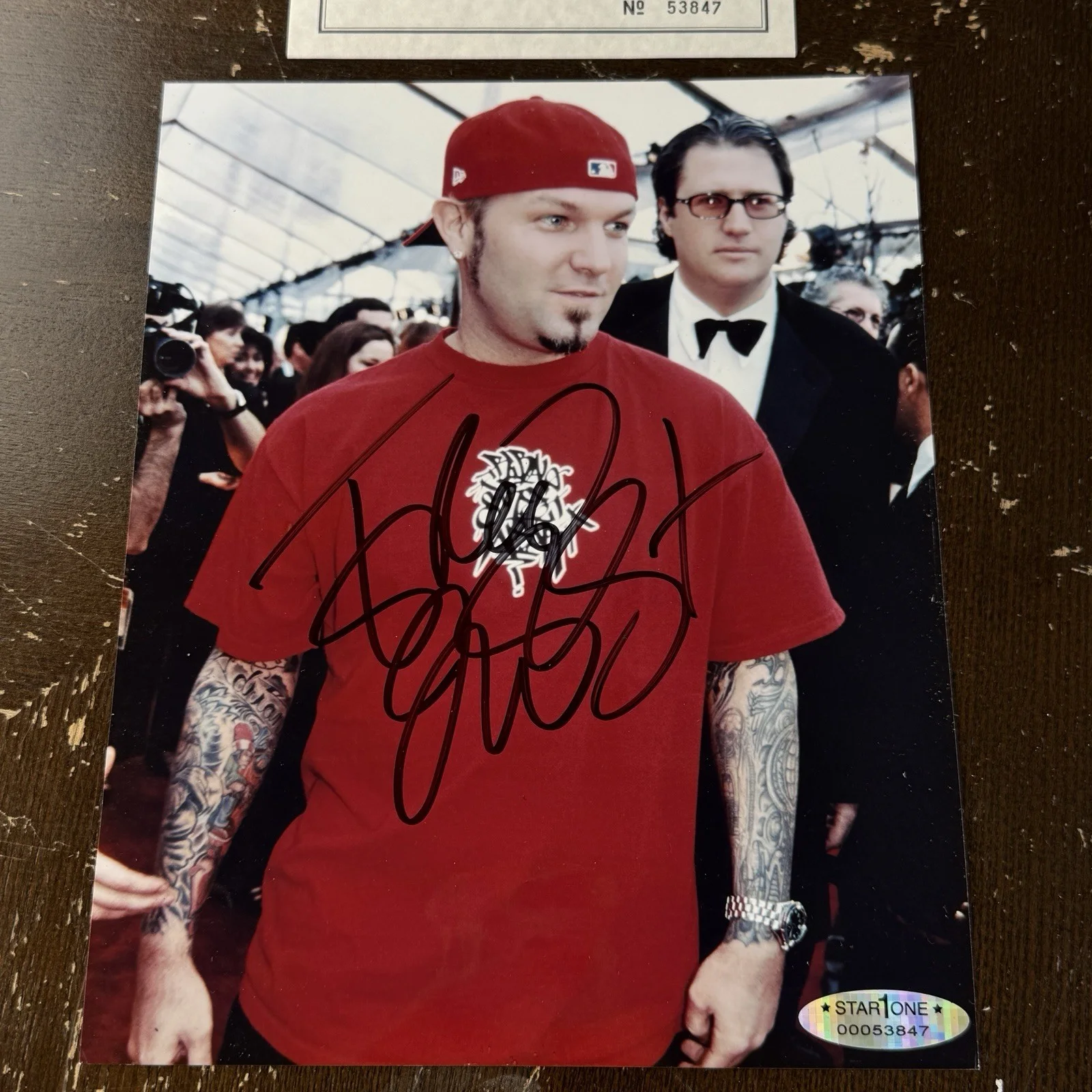 Fred Durst Limp Bizkit Signed 8x10 Autographed Color Photo With COA Authentic, изображение 2