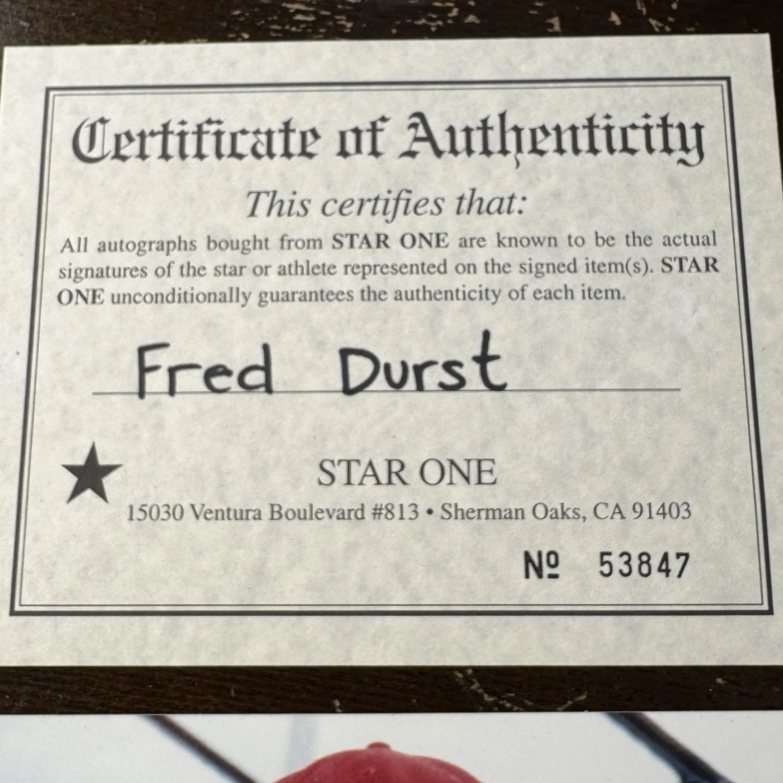 Fred Durst Limp Bizkit Signed 8x10 Autographed Color Photo With COA Authentic, изображение 4