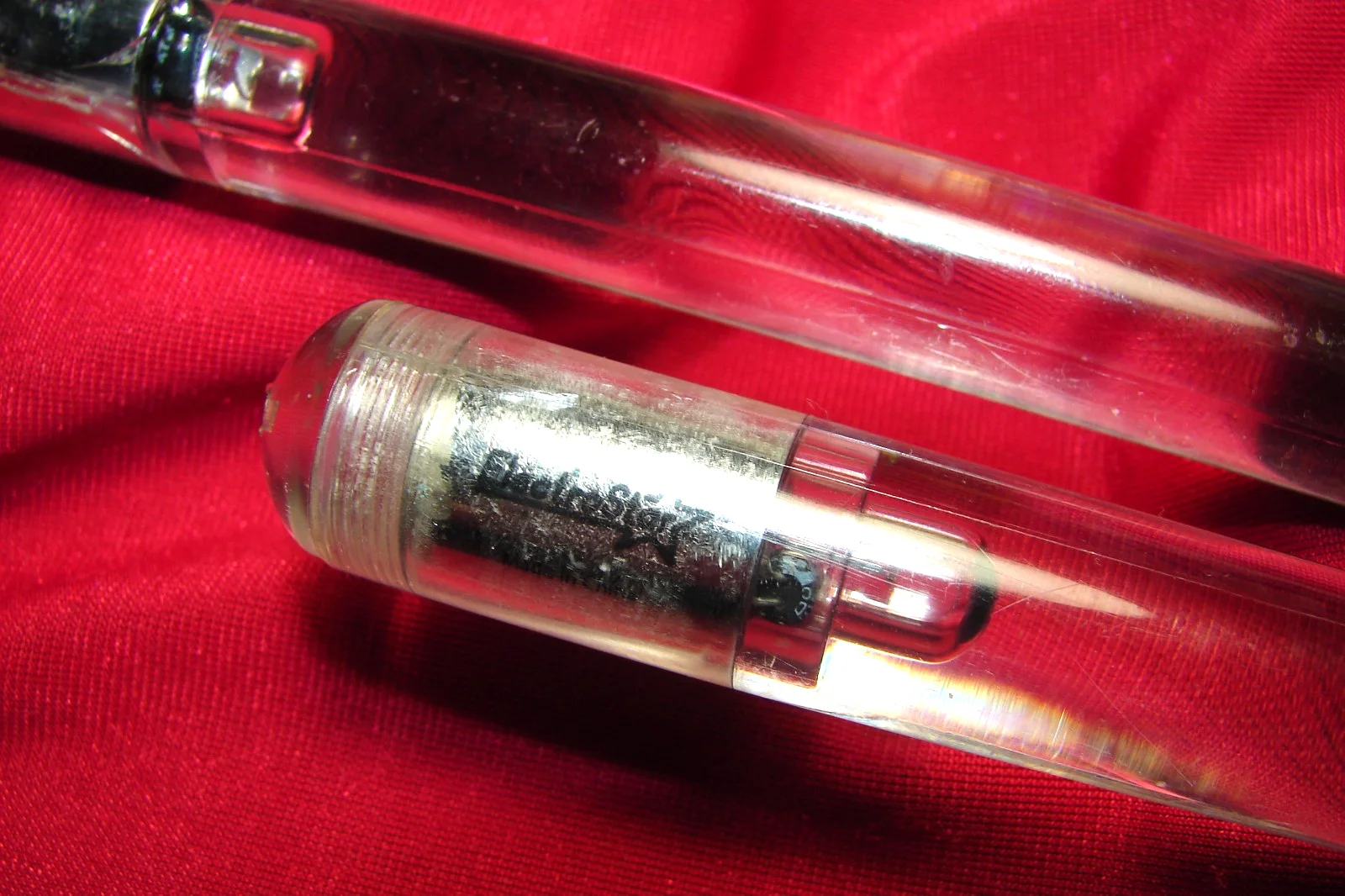 2 Glow, Electrostar Drum Sticks,Clear,Light Up Motion Activate 16 1/2” Light Up, image 3