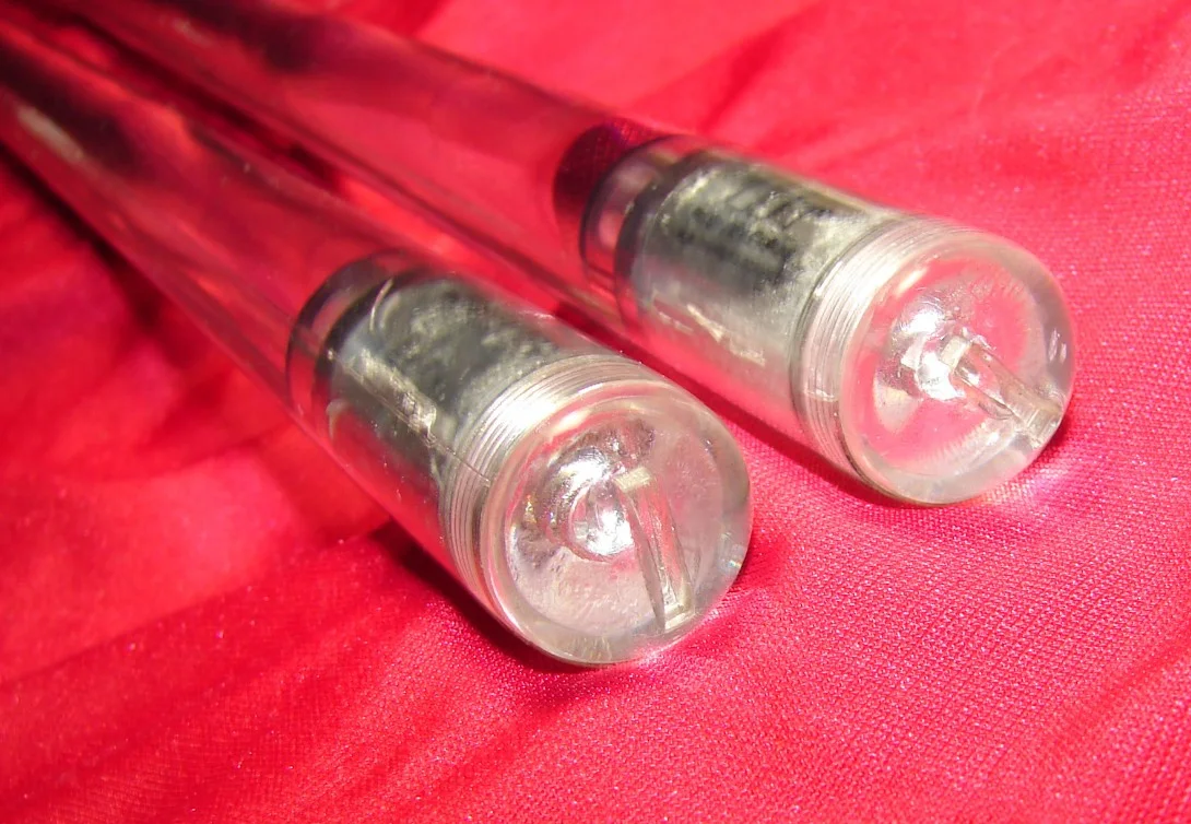 2 Glow, Electrostar Drum Sticks,Clear,Light Up Motion Activate 16 1/2” Light Up, image 5