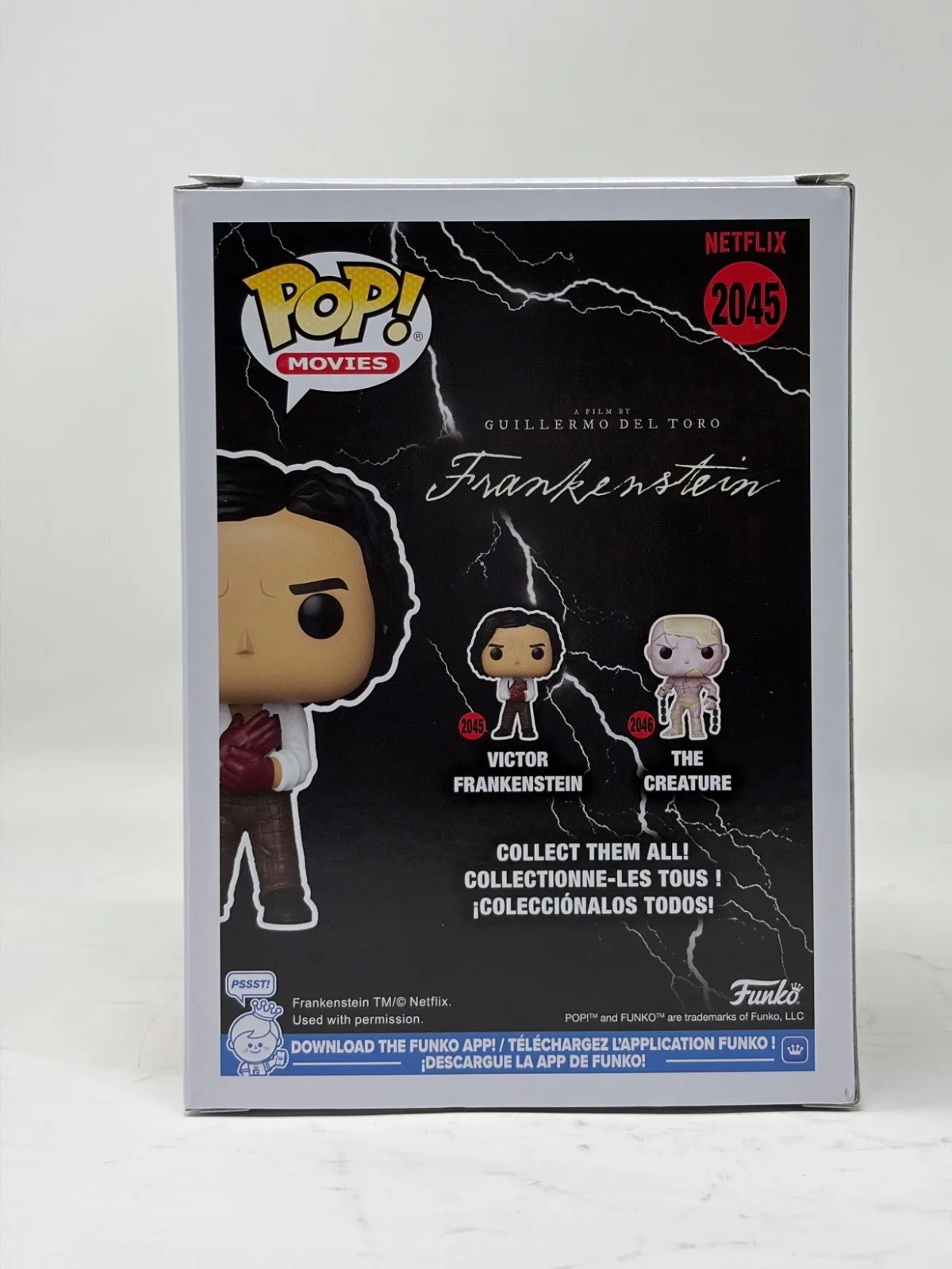 Guillermo Del Toro — Guillermo Del Toro Signed Autograph Victor Frankenstein Funko Pop #2045 BAS COA, изображение 5