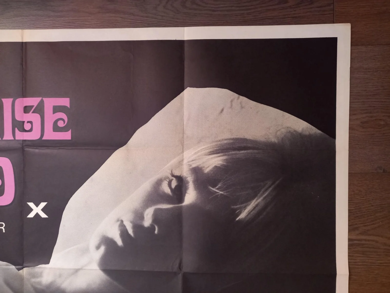 A PROMISE OF BED 1969 BRITISH QUAD POSTER DENNIS WATERMAN VICTOR SPINETTI, изображение 4