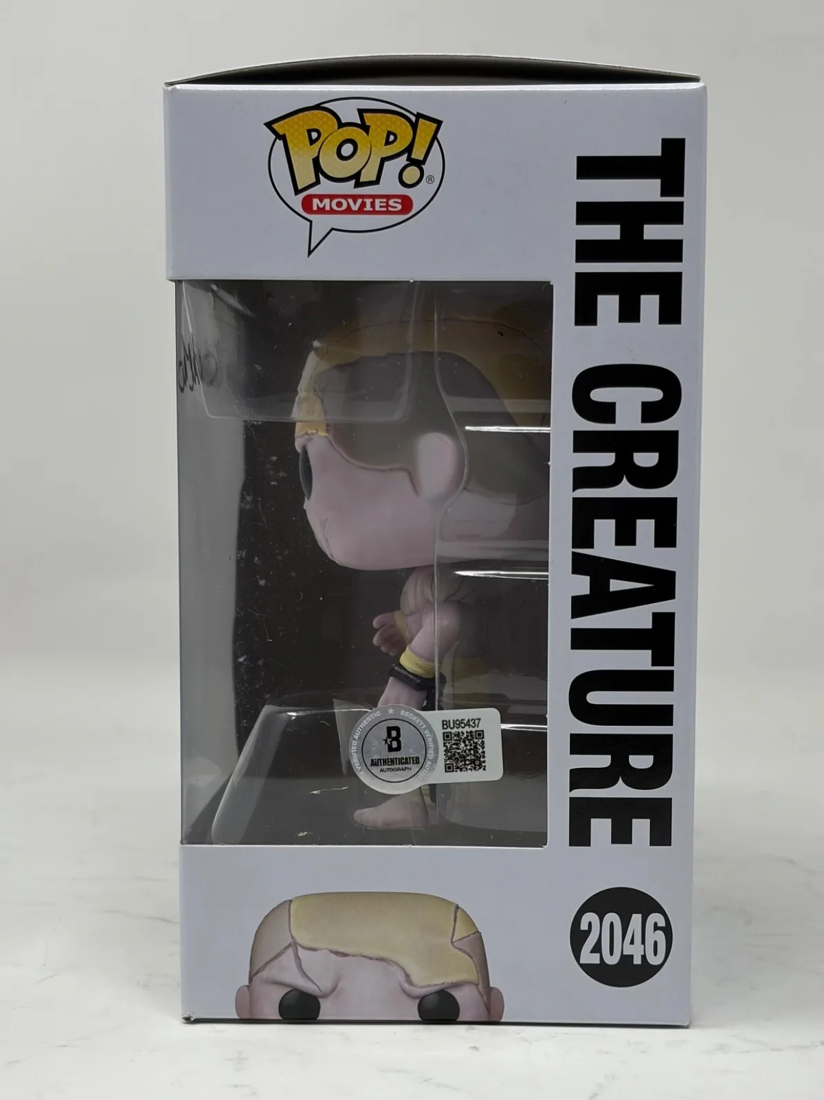 Guillermo Del Toro — Guillermo Del Toro Signed Frankenstein The Creature Funko Pop 2046 Autograph BAS, image 3