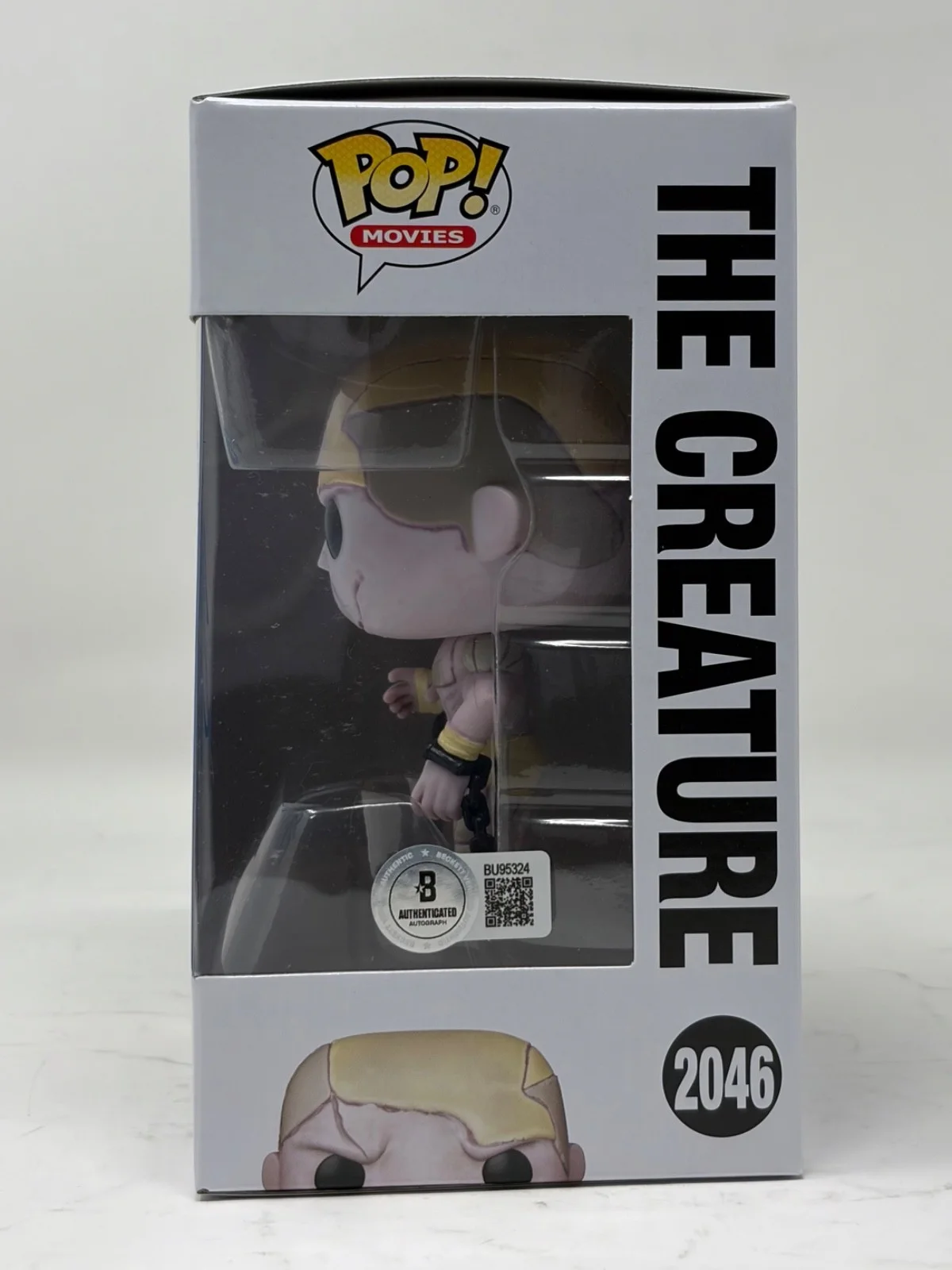 Jacob Elordi, Guillermo Del Toro — Guillermo Del Toro & Jacob Elordi Frankenstein Signed Creature Funko Pop Beckett, изображение 3