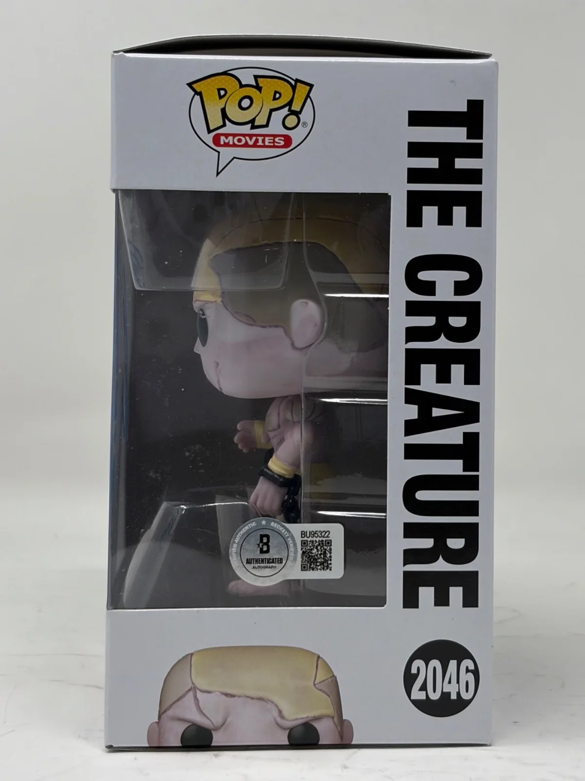 Jacob Elordi, Guillermo Del Toro — Jacob Elordi & Guillermo Del Toro Frankenstein Signed The Creature Funko Pop BAS, изображение 3