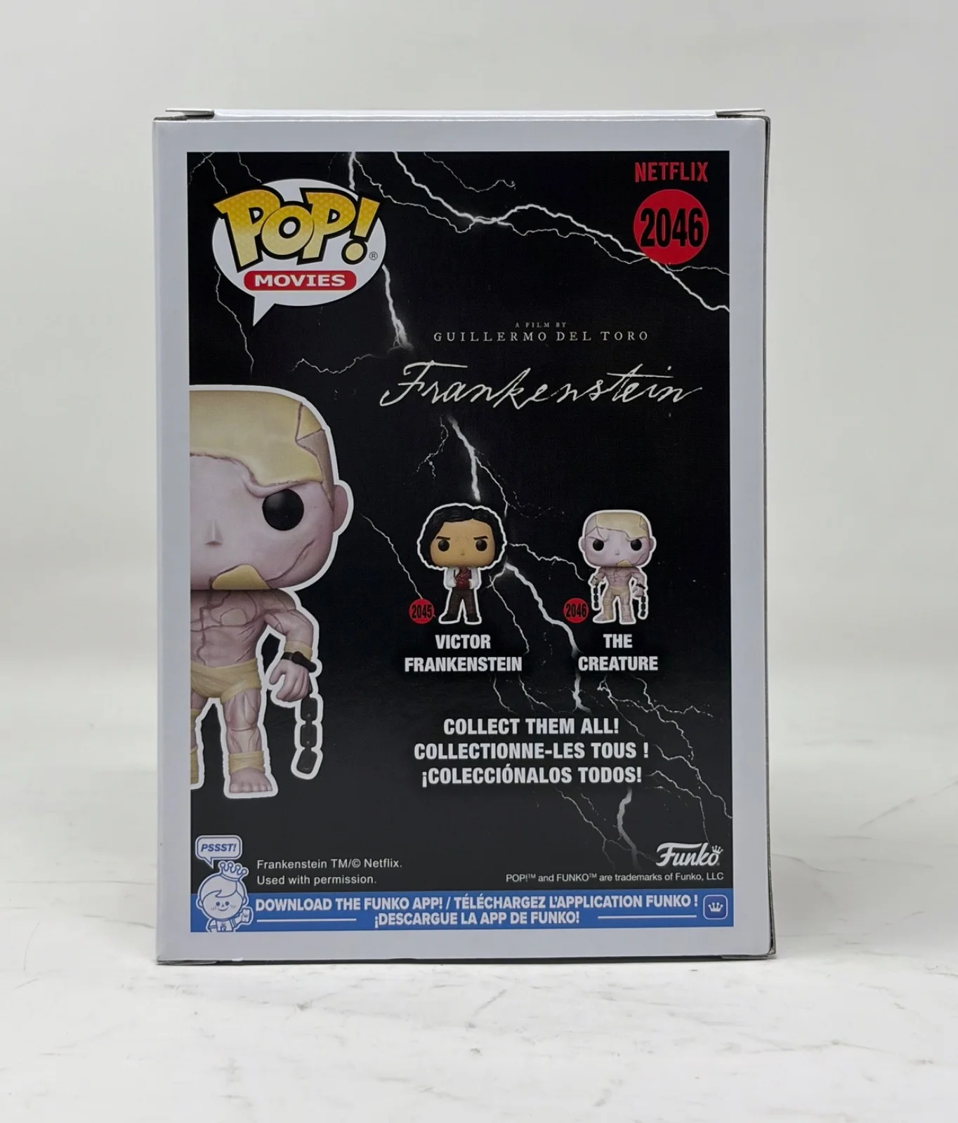 Jacob Elordi, Guillermo Del Toro — Jacob Elordi & Guillermo Del Toro Frankenstein Signed The Creature Funko Pop BAS, изображение 5