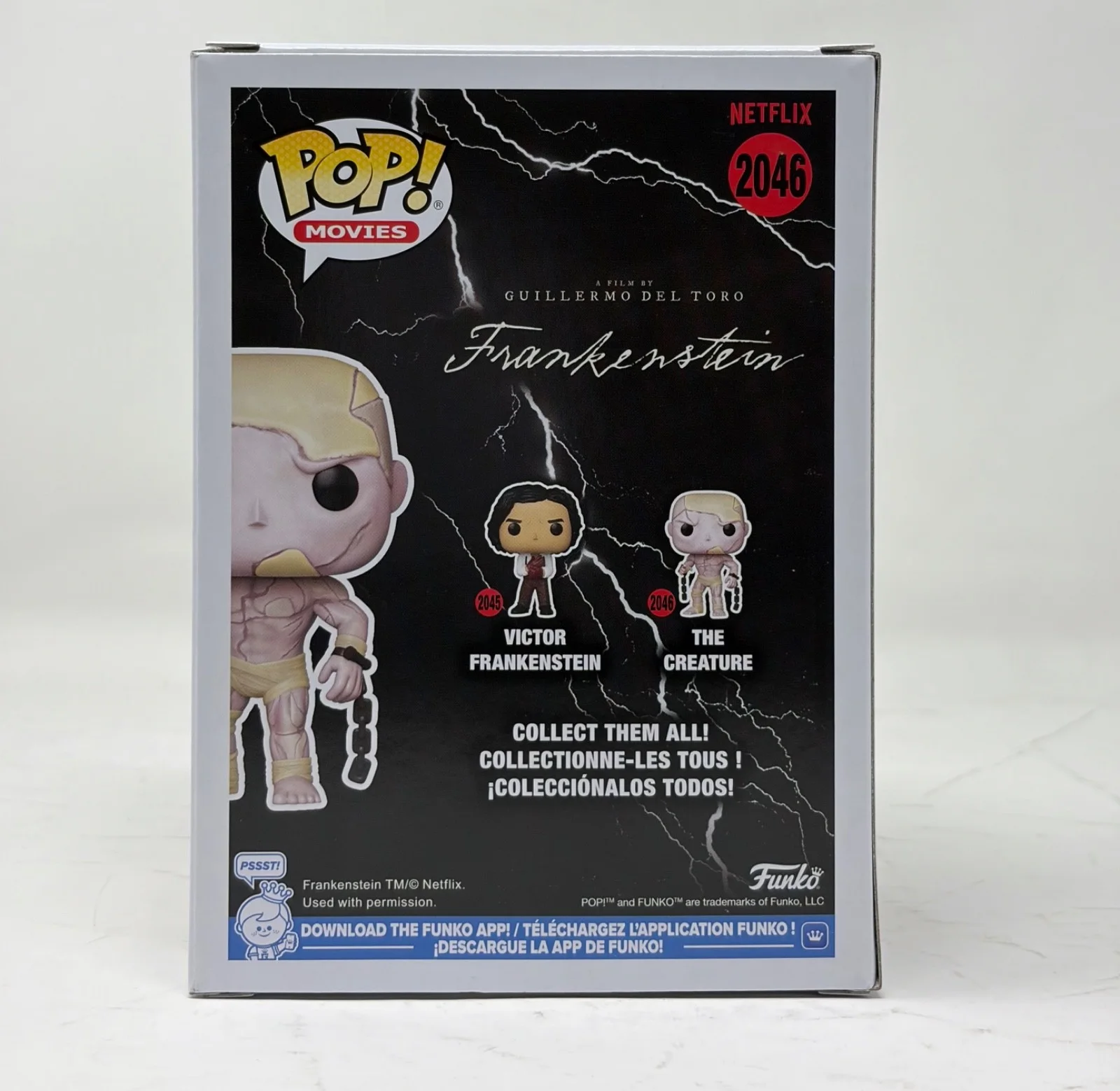 Jacob Elordi, Guillermo Del Toro — Guillermo Del Toro & Jacob Elordi Frankenstein Signed Creature Funko Pop Beckett, image 5