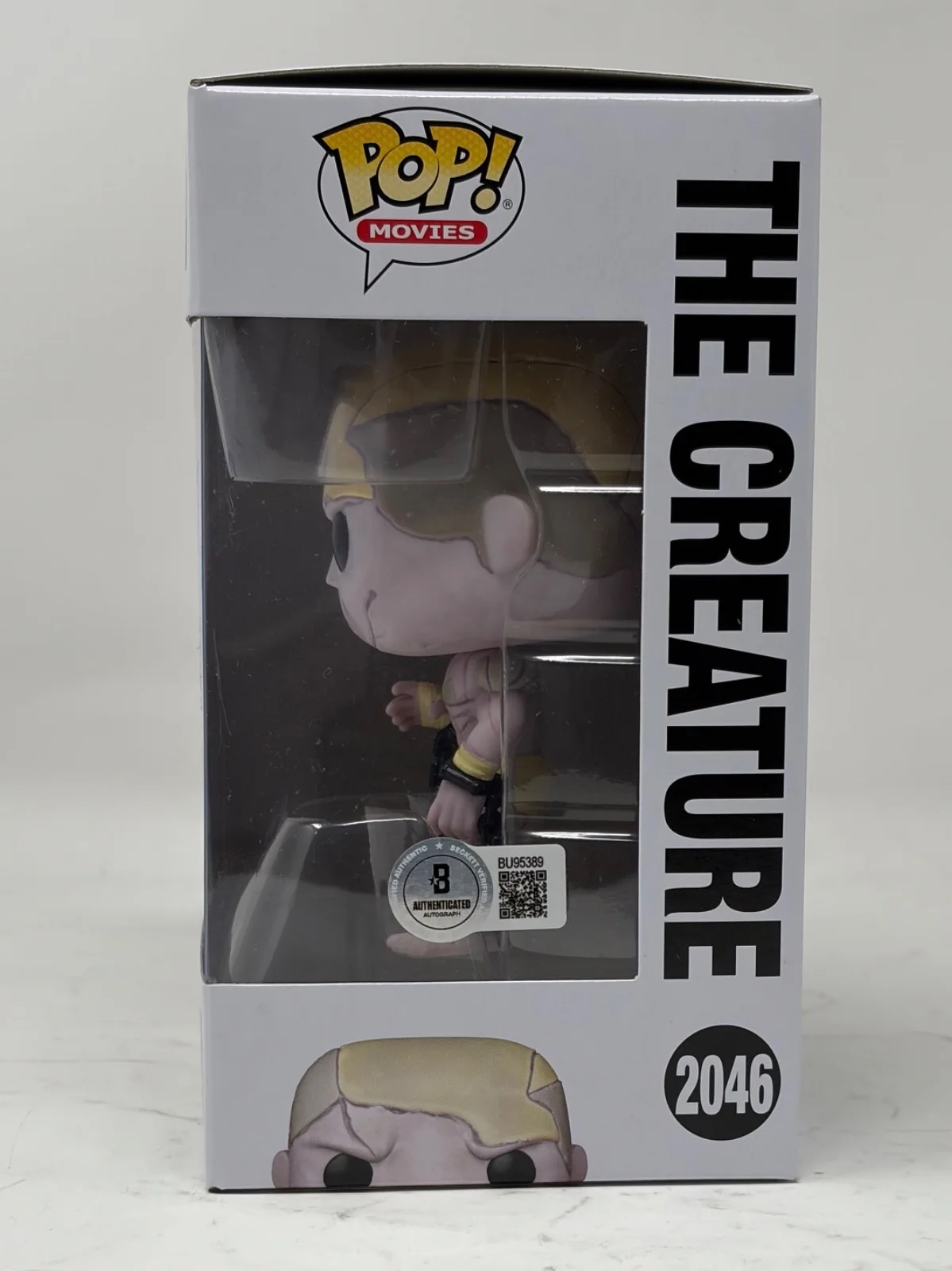 Jacob Elordi — Jacob Elordi Signed Frankenstein The Creature Funko Pop 2046 Autograph Beckett, изображение 3