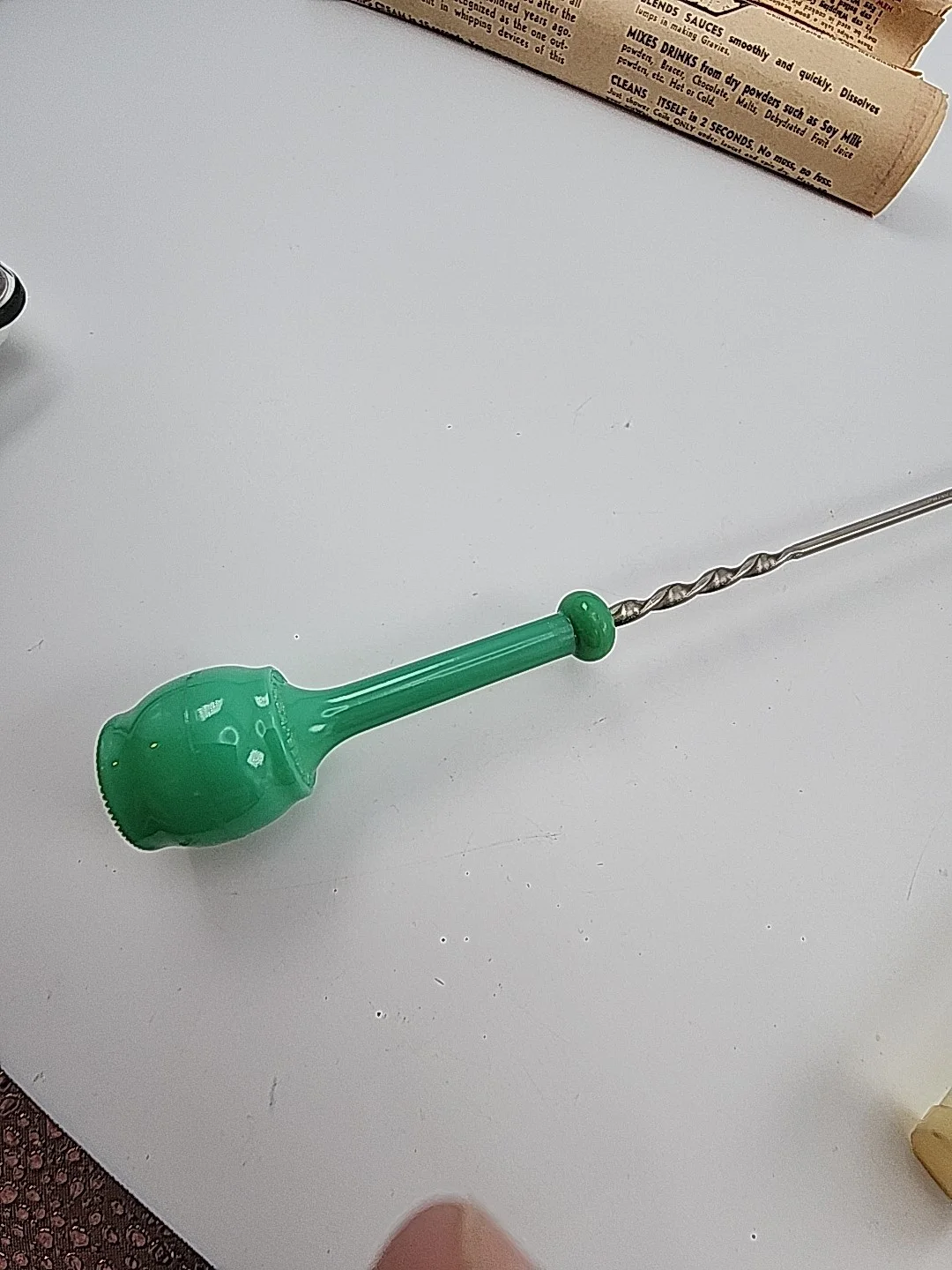 Dr. JoWit Labrotories — Vtg WIT WHIP W/Original Container and instructionsFrom Mid 40's To Early 50's, изображение 5