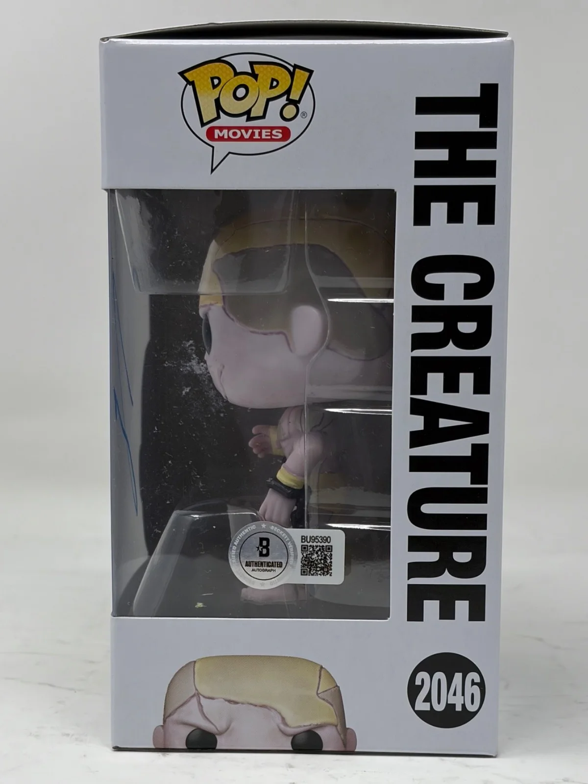 Jacob Elordi — Jacob Elordi Signed Frankenstein The Creature Funko Pop 2046 Autograph Beckett, изображение 3