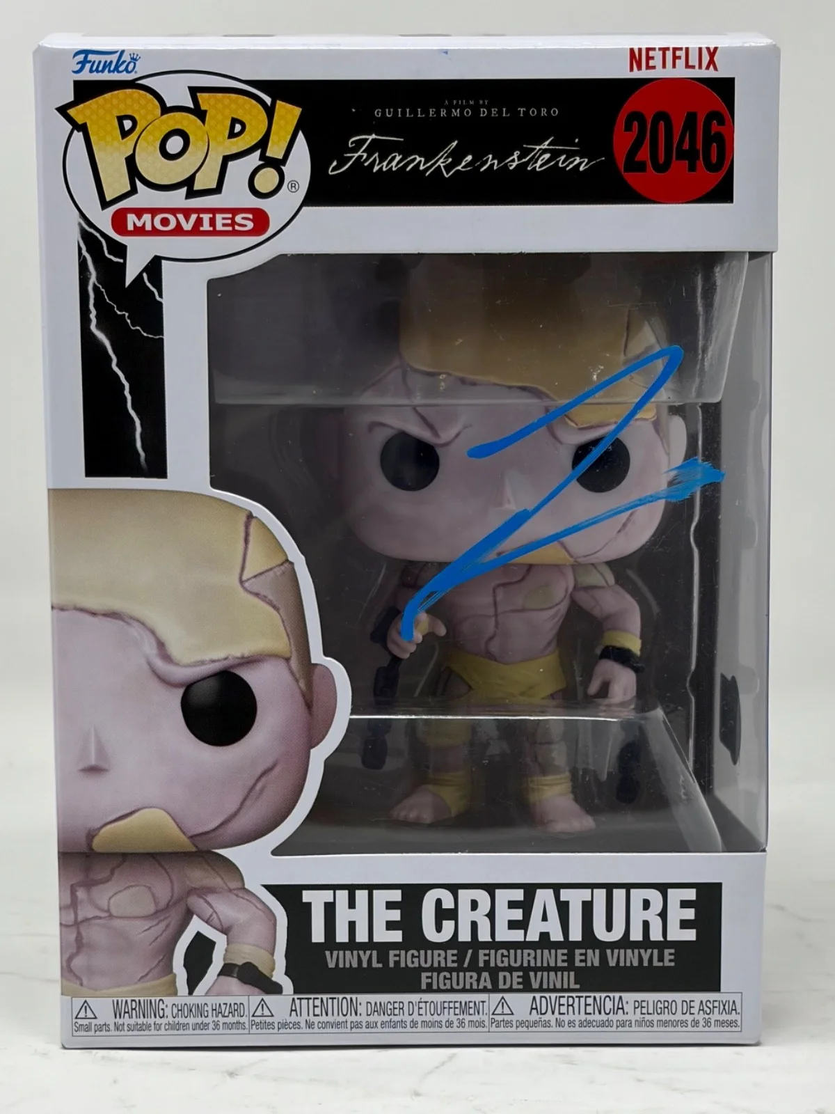 Jacob Elordi — Jacob Elordi Signed Frankenstein The Creature Funko Pop 2046 Autograph Beckett, image 2