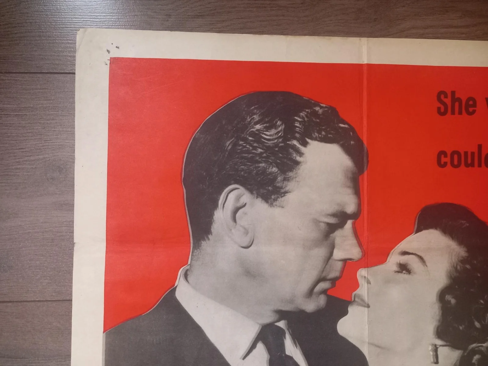 A BLUEPRINT FOR MURDER 1953 BRITISH QUAD POSTER JOSEPH COTTEN JEAN PETERS, изображение 3