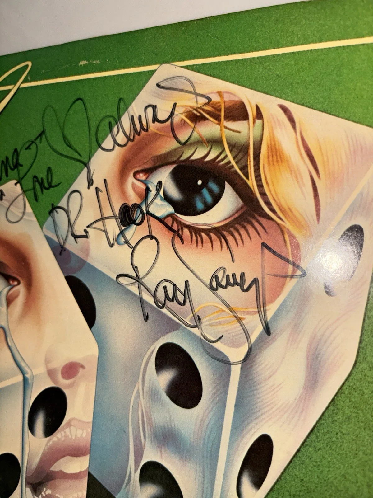 Dr. Hook - Ray Sawyer Signed Vinyl LP, Sometimes You Win. 1979 - 4 Top 40 Hits., изображение 5
