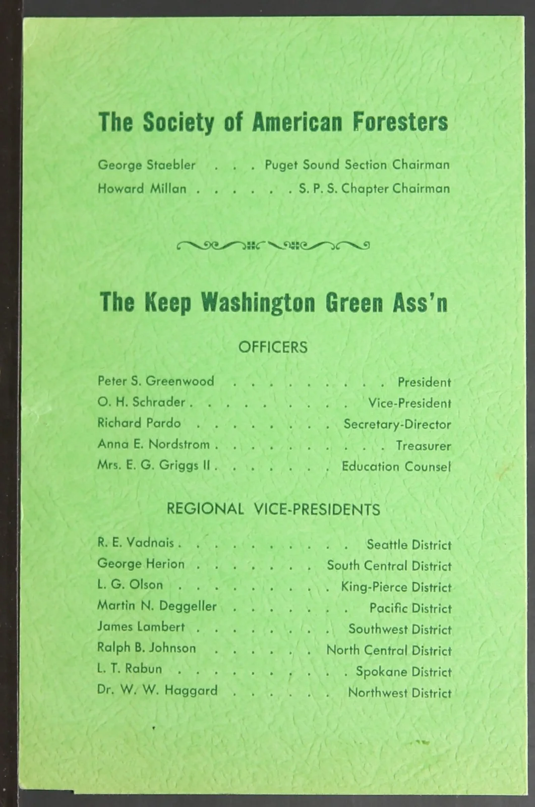 Will Rogers Jr. - Hand Signed Program Tacoma Wa 1959 M1, image 3