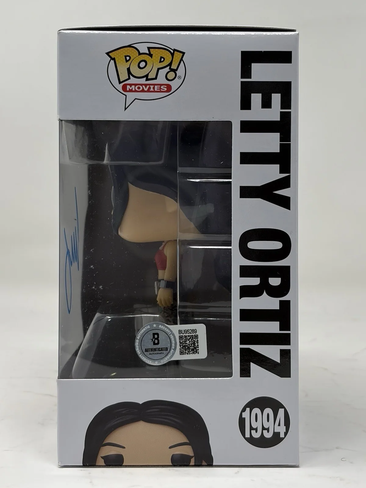 Michelle Rodriguez — Michelle Rodriguez Fast & Furious Signed Letty Ortiz Funko Pop #1994 Beckett COA, изображение 3
