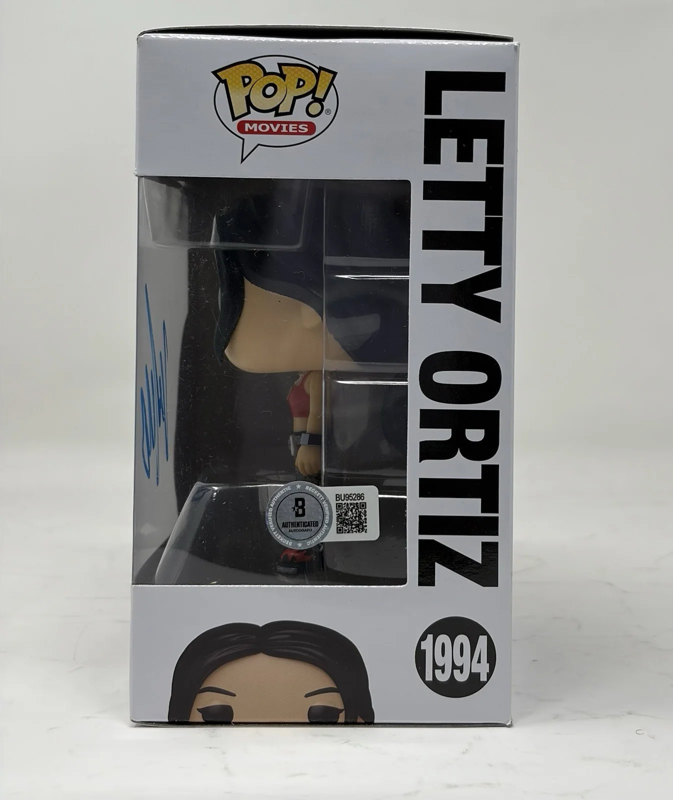 Michelle Rodriguez — Michelle Rodriguez Fast & Furious Signed Letty Ortiz Funko Pop #1994 Beckett COA, изображение 5