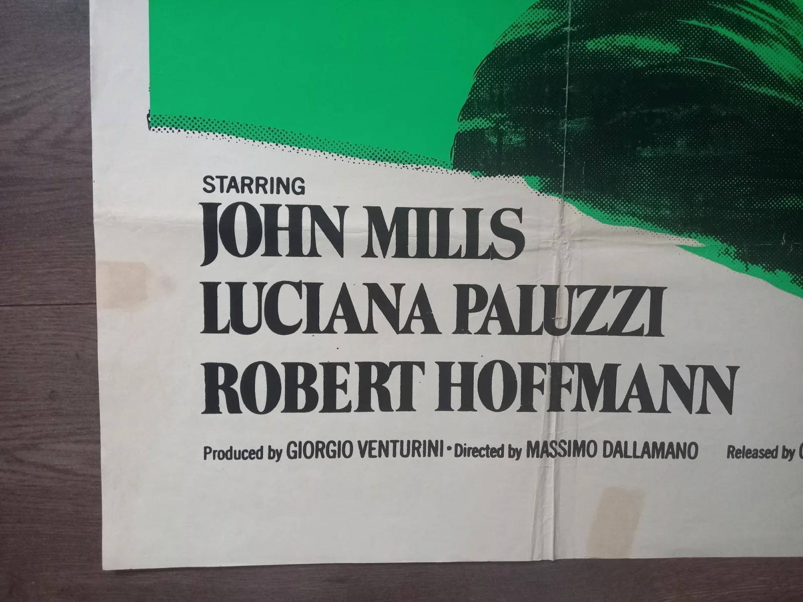 A BLACK VEIL FOR LISA 1968 BRITISH QUAD POSTER JOHN MILLS LUCIANA PALUZZI, image 2