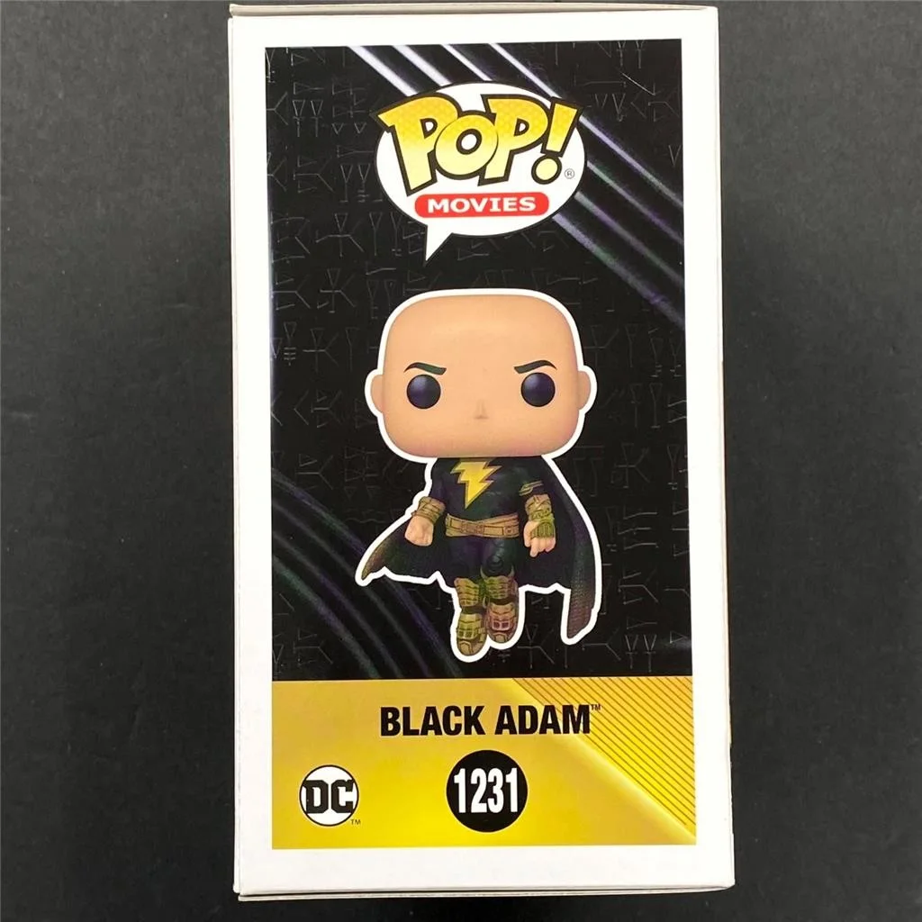Dwayne Johnson The Rock signed Black Adam Funko Pop 1232 autograph ~ JSA, image 4