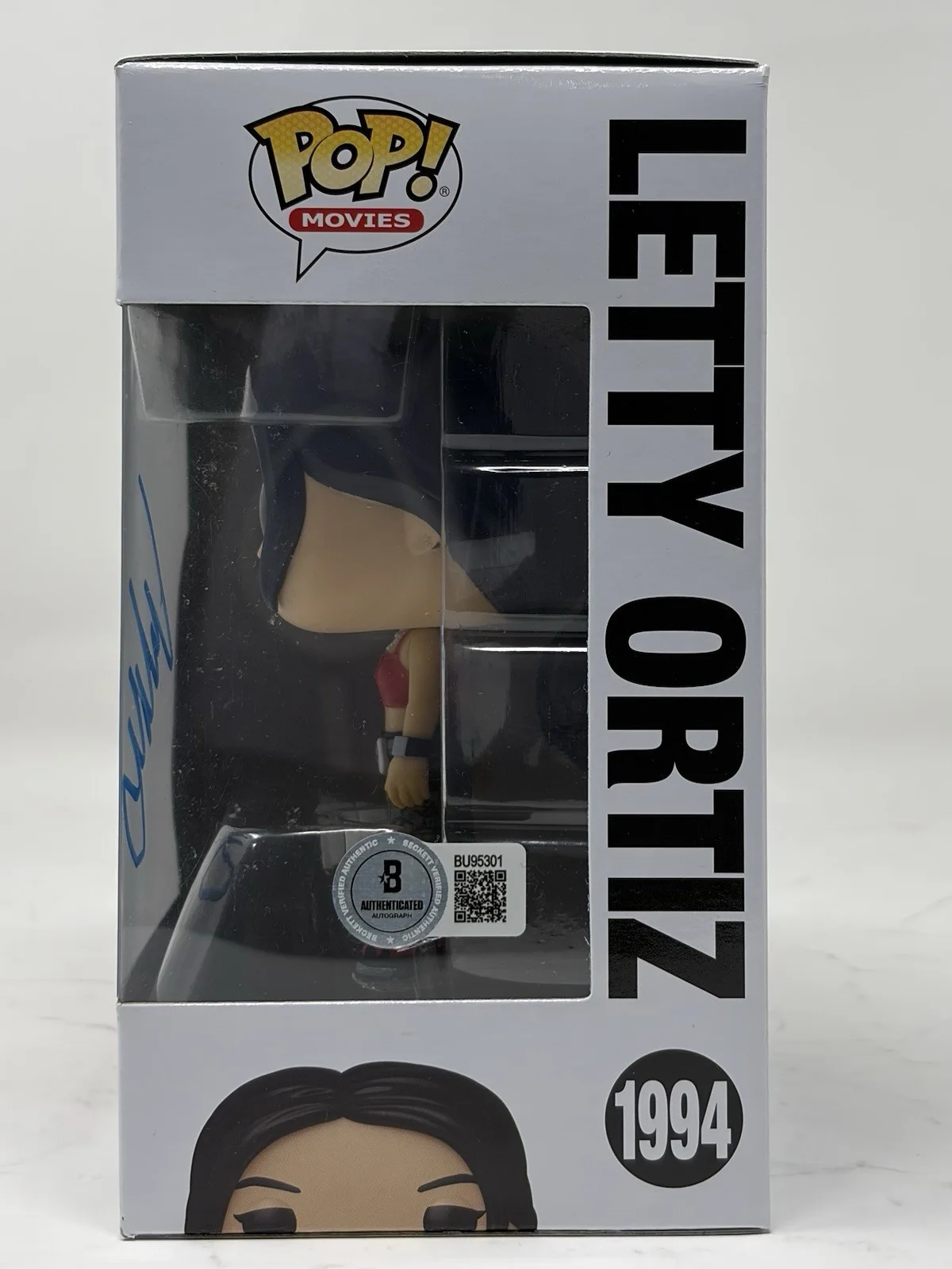 Michelle Rodriguez — Michelle Rodriguez Signed Fast & Furious Letty Ortiz Funko Pop Autograph Beckett, image 3