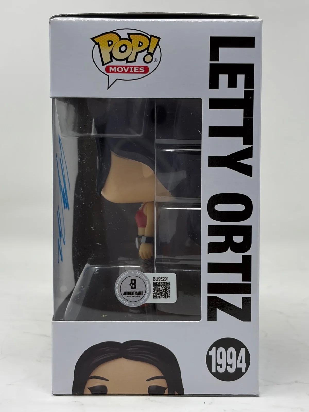 Michelle Rodriguez — Michelle Rodriguez Signed Fast & Furious Letty Ortiz Funko Pop Autograph BAS COA, изображение 3