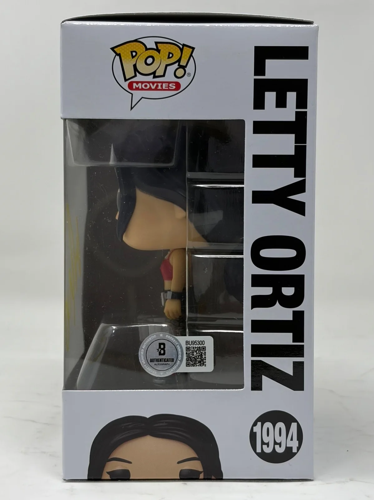 Michelle Rodriguez — Michelle Rodriguez Signed Fast & Furious Letty Ortiz Funko Pop Autograph BAS COA, изображение 3