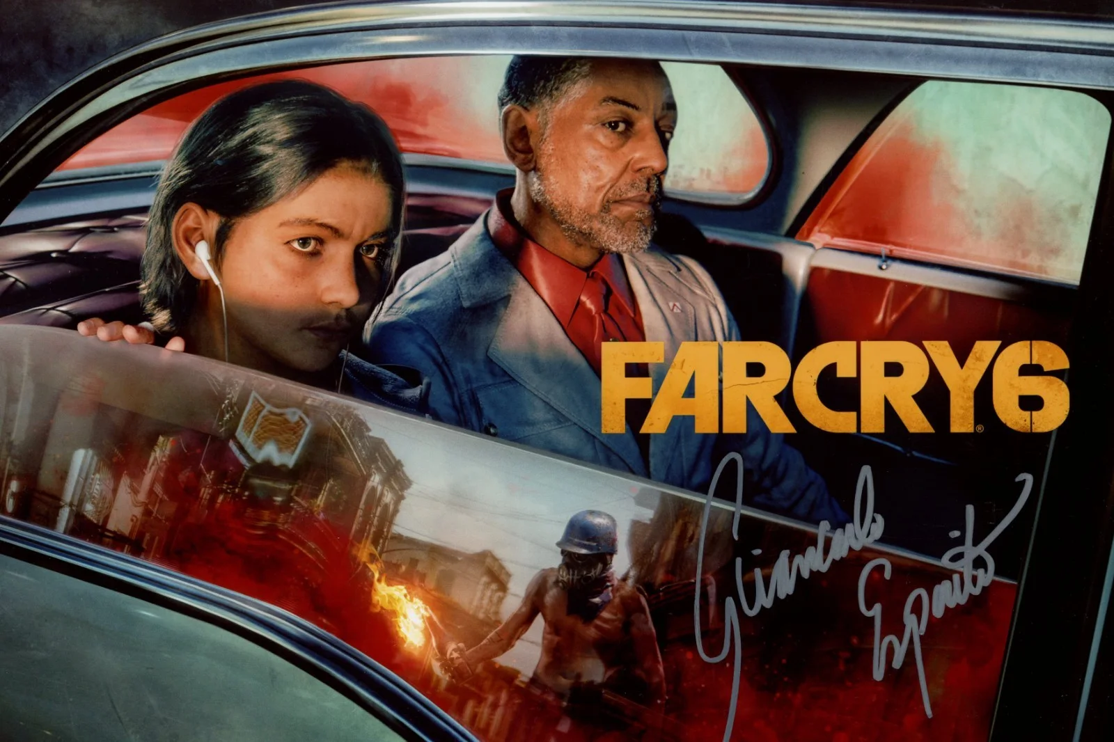 Giancarlo Esposito — Giancarlo Esposito FAR CRY 6 8x12 Photo Signed JSA Certified Autograph