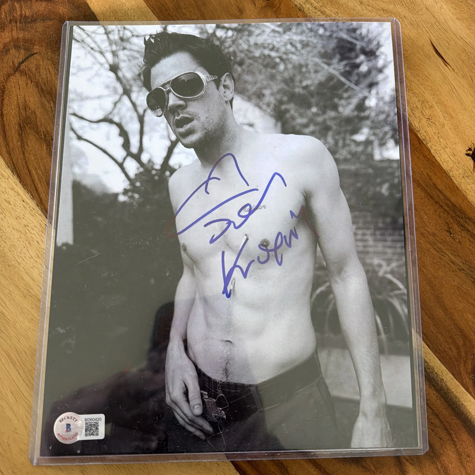 Johnny Knoxville — Johnny Knoxville signed photo Jackass 8x10 BAS autograph CKY Big Brother Skate, изображение 2