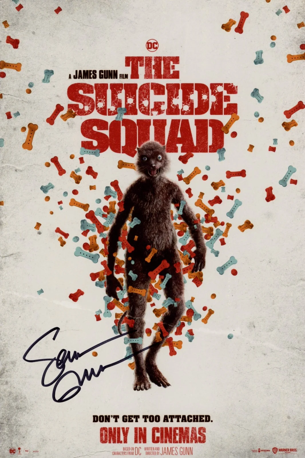 Sean Gunn — Sean Gunn The Suicide Squad 8x12 Signed Photo JSA Certified Autograph