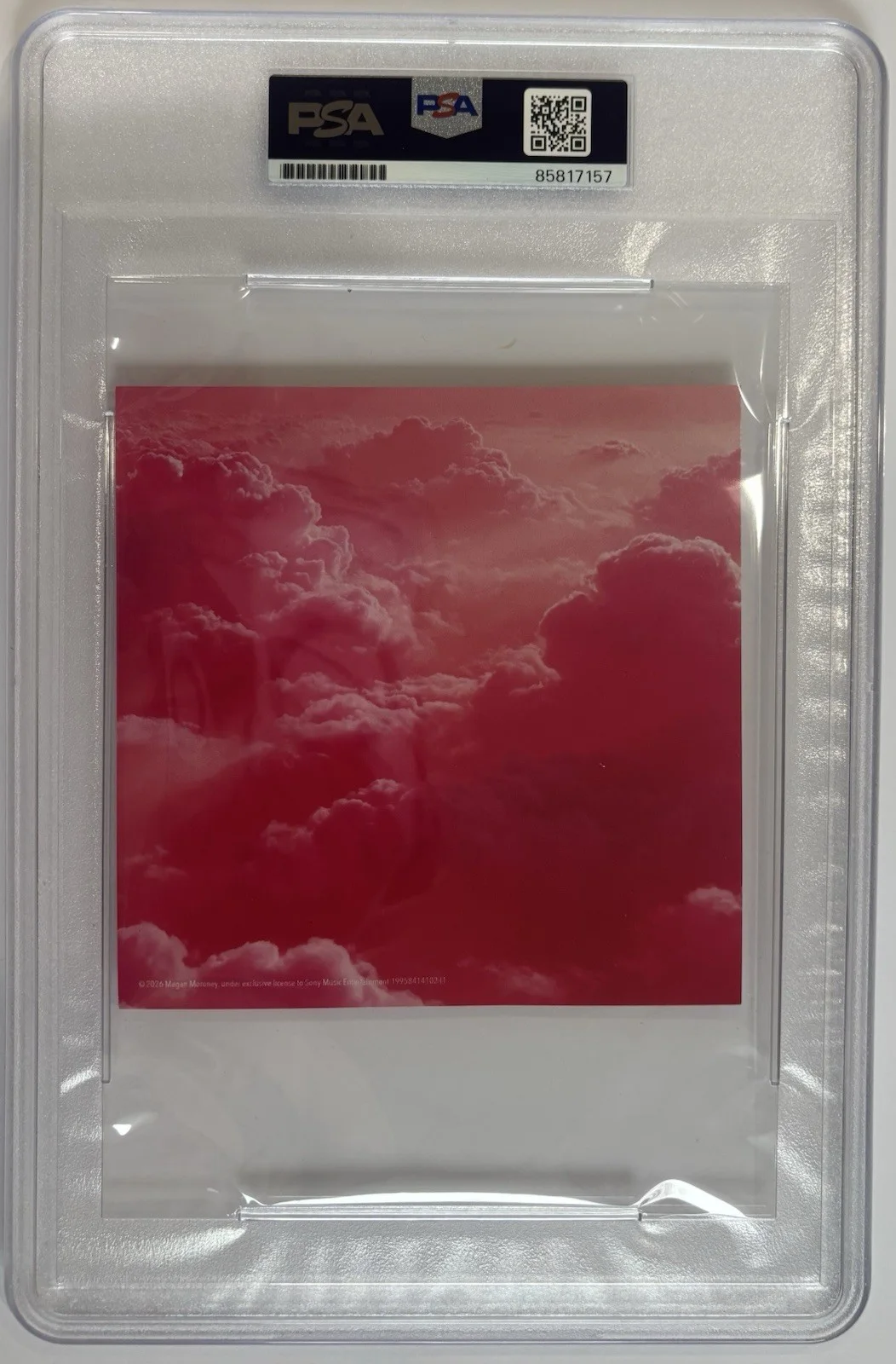 Megan Moroney Autographed/Signed Cloud 9 CD Insert PSA Encapsulated!, image 2