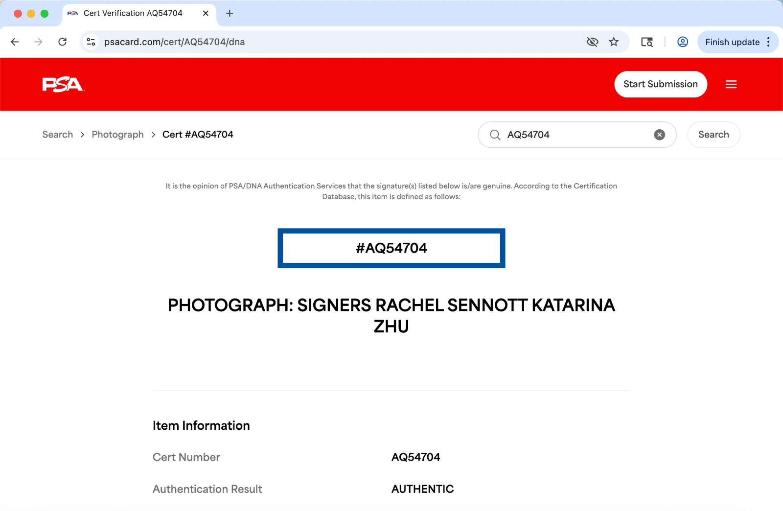 Katarina Zhu, Rachel Sennott — Katarina Zhu Rachel Sennott signed 8x10 photo PSA DNA autograph Bunnylovr cast, изображение 3