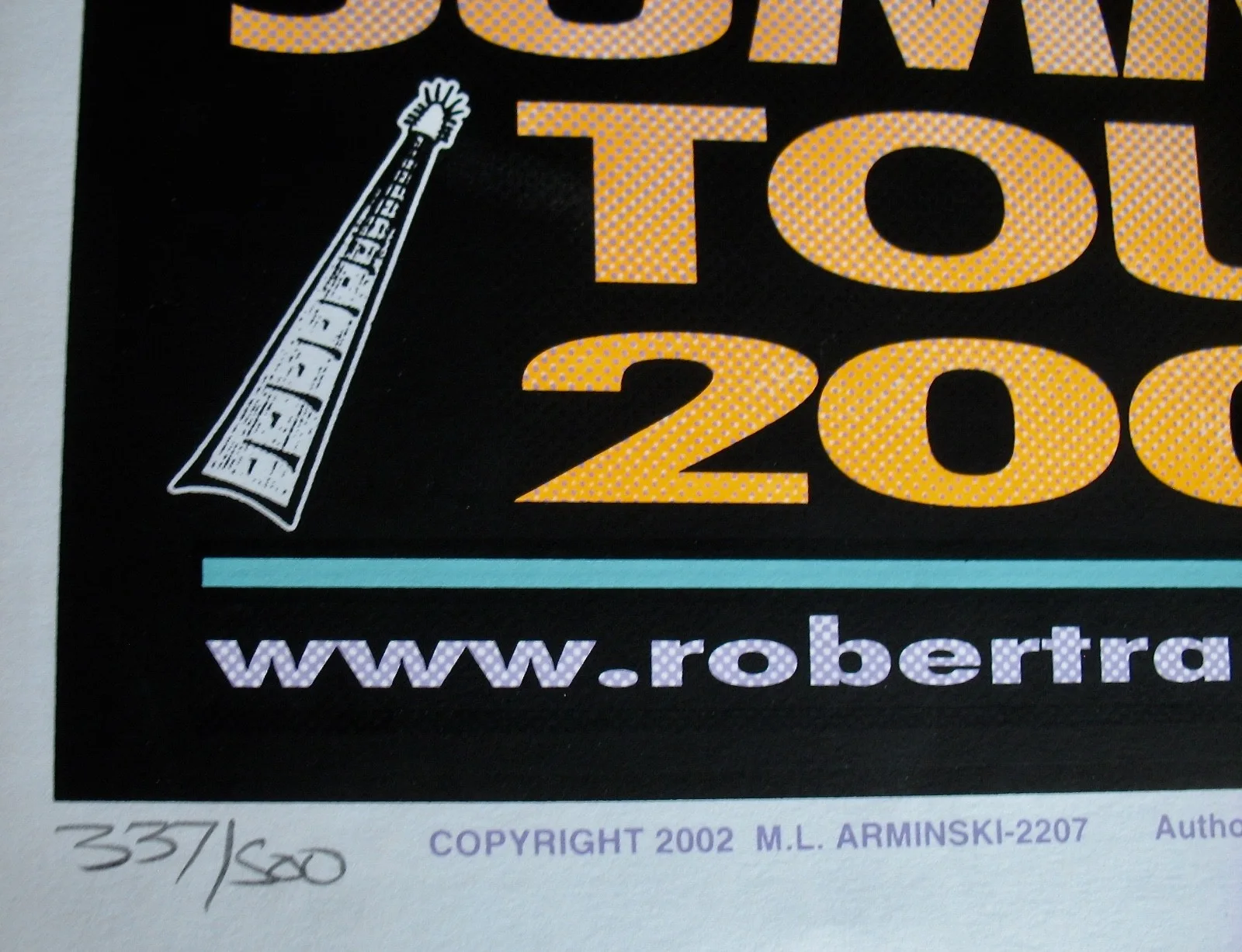 ROBERT RANDOLPH~MARK ARMINSKI Signed Artist Proof Silkscreen Lithograph~#337/500, image 2