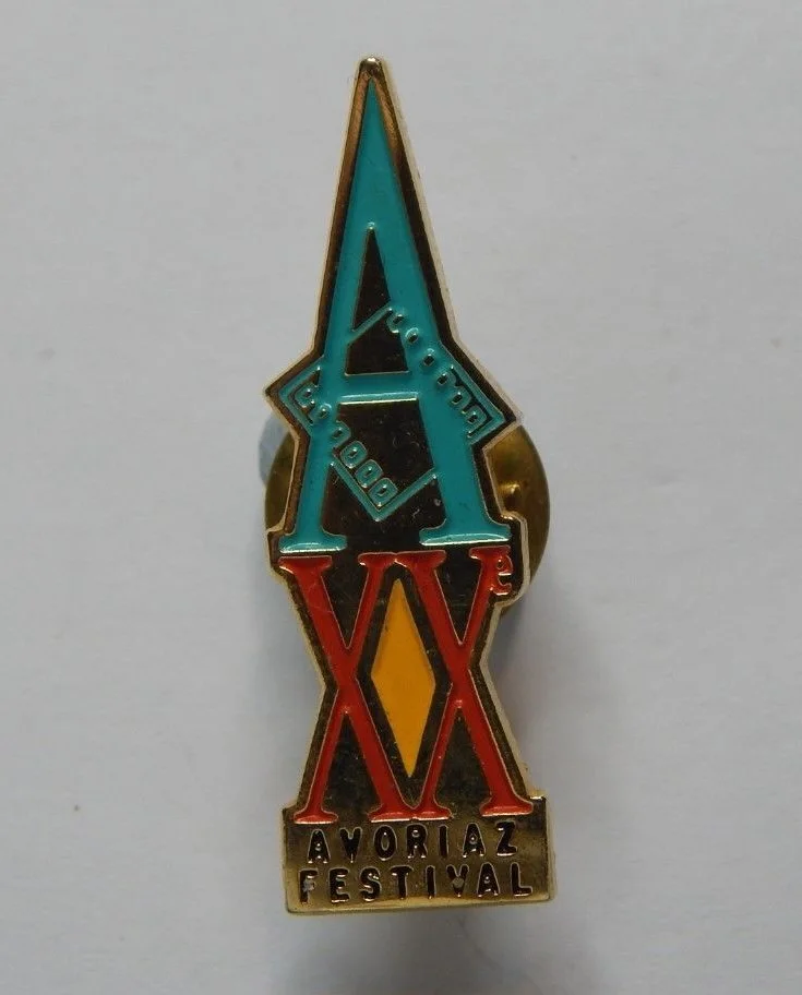 Avoriaz Fantastic Film Festival Pin Badge Horror Film Festival 3.5 cm x 1 cm, изображение 2