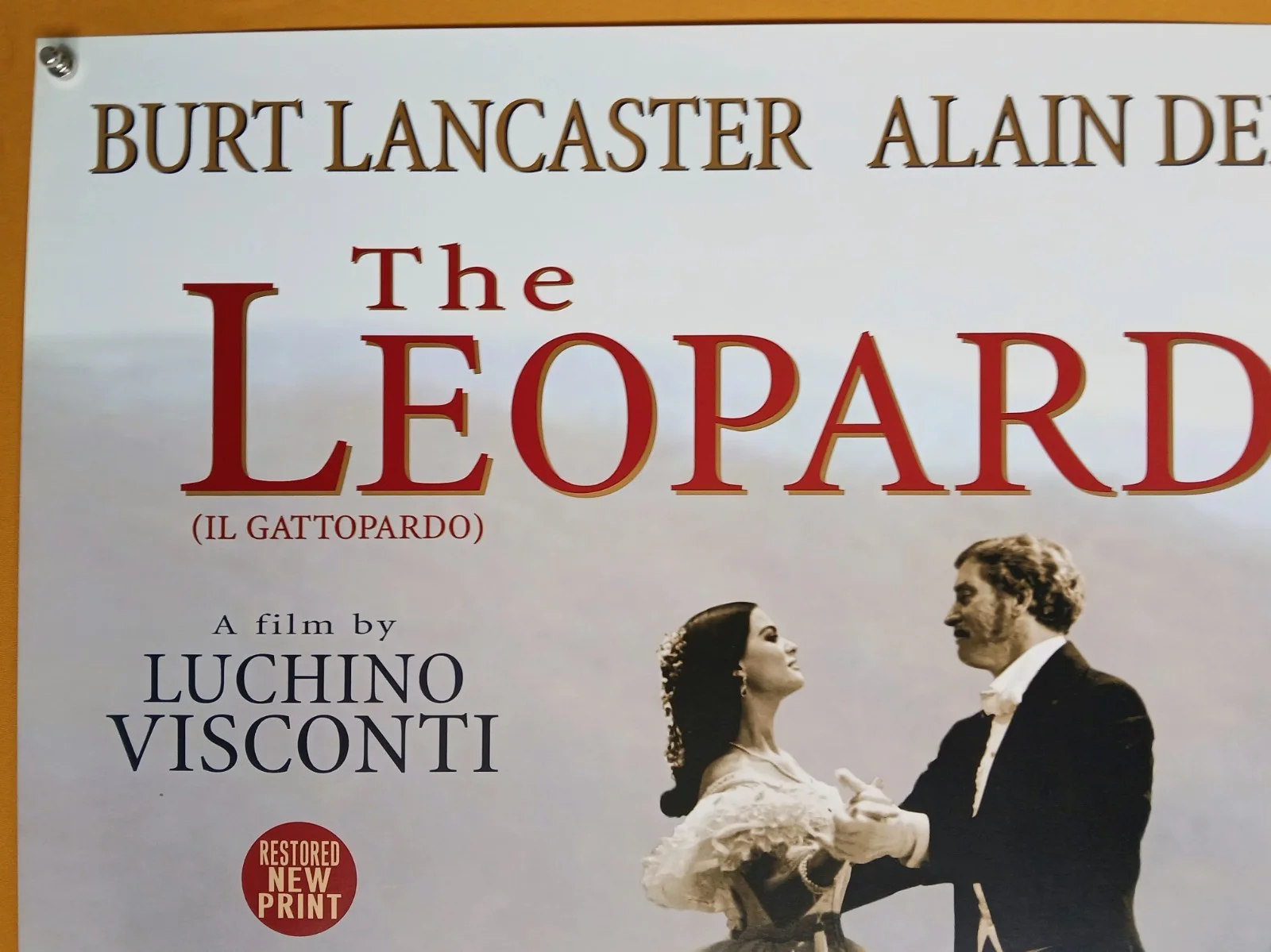 THE LEOPARD (1963, BFI RR2003) original UK quad poster - Burt Lancaster, A Delon, изображение 2